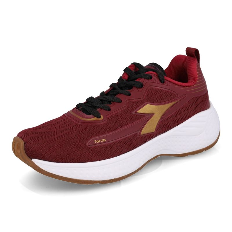 Diadora Tenis DFAR061-03 FORZA Vinho-Dourado Sint_10__