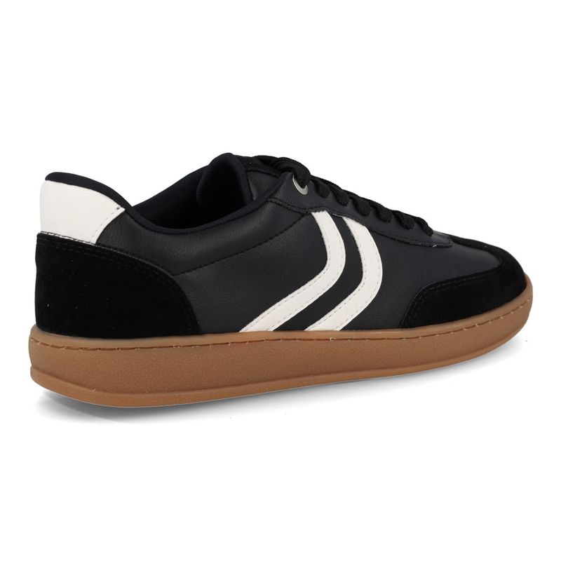 M Shuz Tenis Casual SD251611 Preto-Branco Camurca-Napa_6_999999992636445_