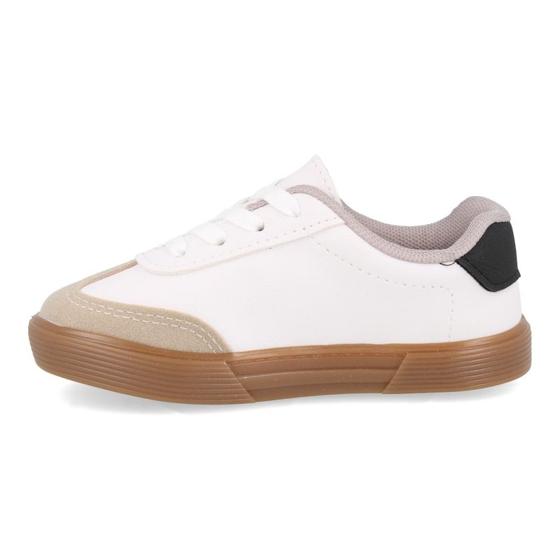 Molekinho Tenis 2136-174-17063-96637 Branco-Branco Off-Preto Sint_4__