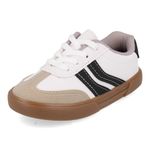 Molekinho Tenis 2136-174-17063-96637 Branco-Branco Off-Preto Sint_7__