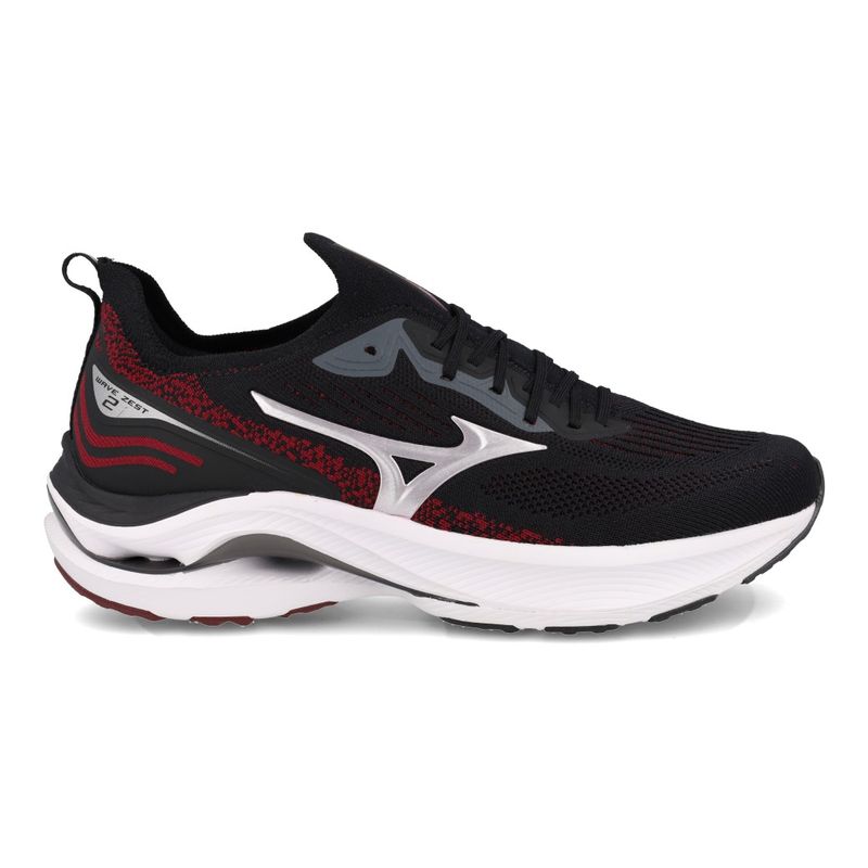 Mizuno Tenis W ZEST 2 101117117-PTOVMH Preto-Vermelho Sint_3__