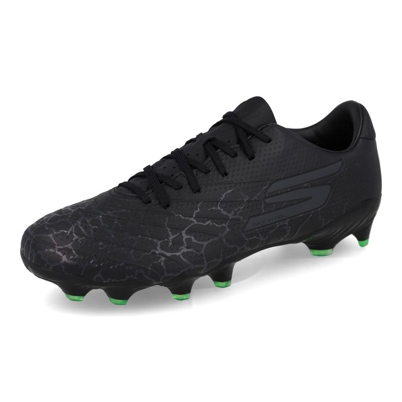 Skechers Chuteira SKX GOLD FG 252017-BKSL Preto-Prata Sint_10__