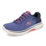 Skechers Tenis GO WALK 7 125215-NVCL Azul EScuro-Coral Sint_10__