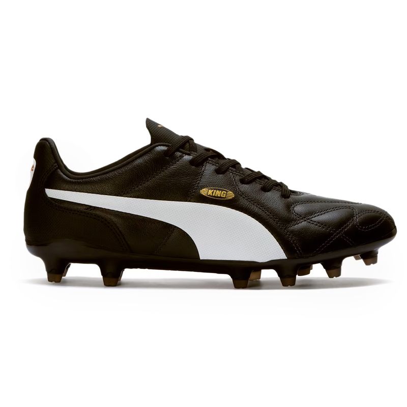 Puma Chuteira KING FG BDP 106455-01 PretoBranco Sint5
