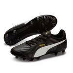 Puma Chuteira KING FG BDP 106455-01 PretoBranco Sint4