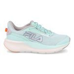 Fila Tenis FIRE F02TR00019-6241 Verde Agua-Prata-Laranja Sint_3__