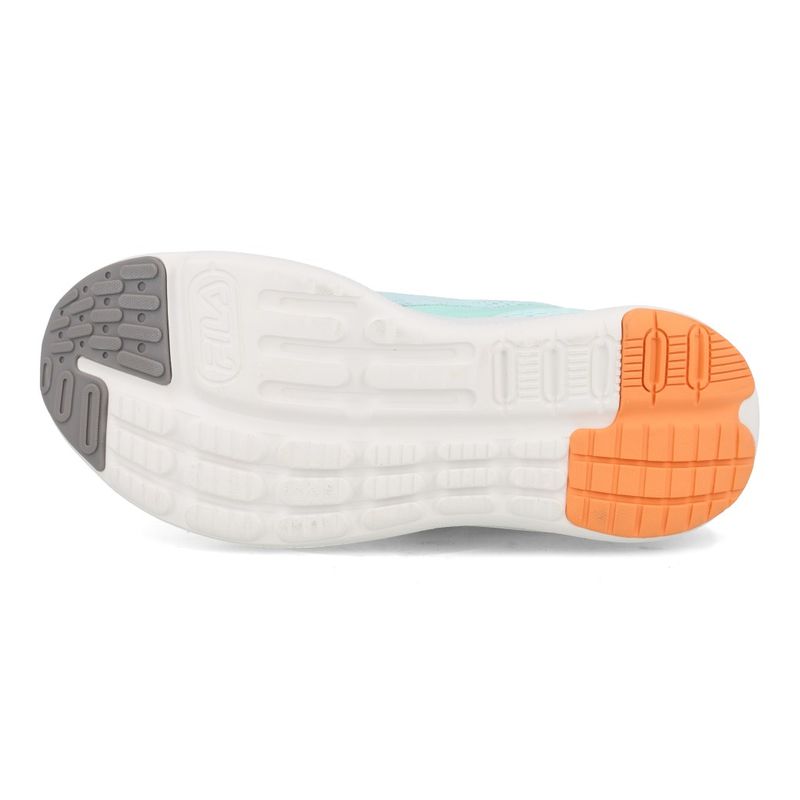 Fila Tenis FIRE F02TR00019-6241 Verde Agua-Prata-Laranja Sint_7__