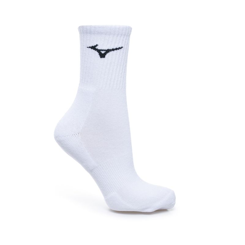 Mizuno Meia MIMTA51916-BCOPTO PRIME 39-44 BrancoPreto Algodao -3-