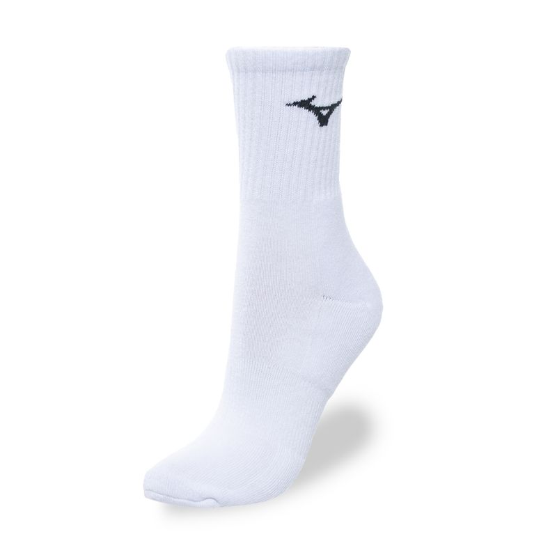 Mizuno Meia MIMTA51916-BCOPTO PRIME 39-44 BrancoPreto Algodao -6-