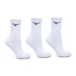 Mizuno Meia MIMTA51916-BCOPTO PRIME 39-44 BrancoPreto Algodao -4-