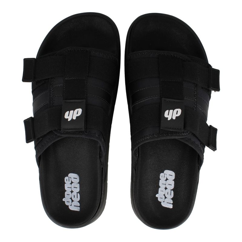 Done Head Chinelo DH049-002 Preto Borracha_4_999999992651350_