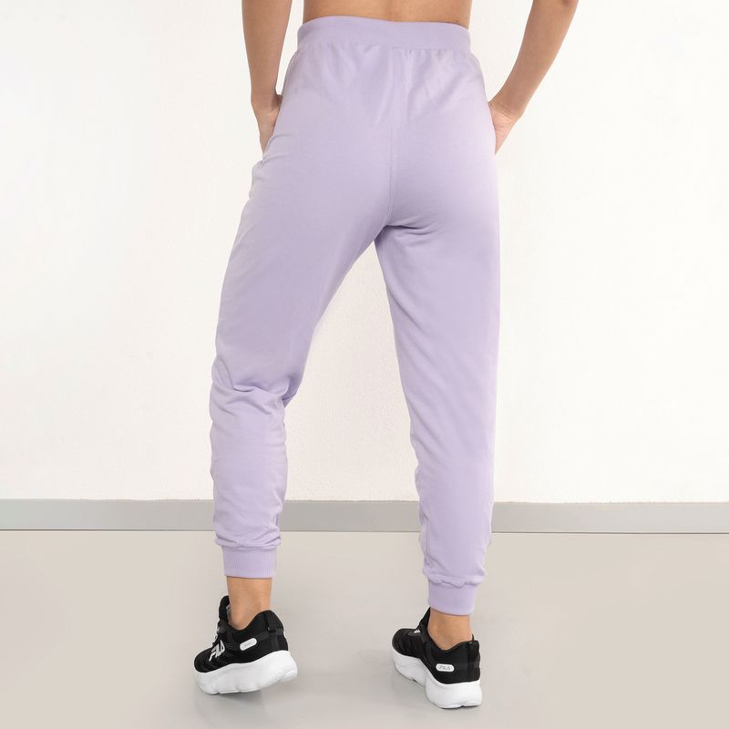 Fila Calca F12L00697-3474 Lilas PastelBranco Poliester -4-