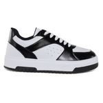 Tenis-Branco-e-Preto-Done-Head-Casual-Unissex