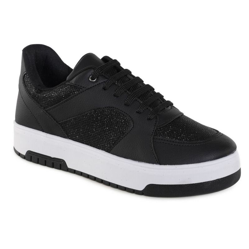 Tenis-Preto-e-Branco-Done-Head-Casual-Unissex