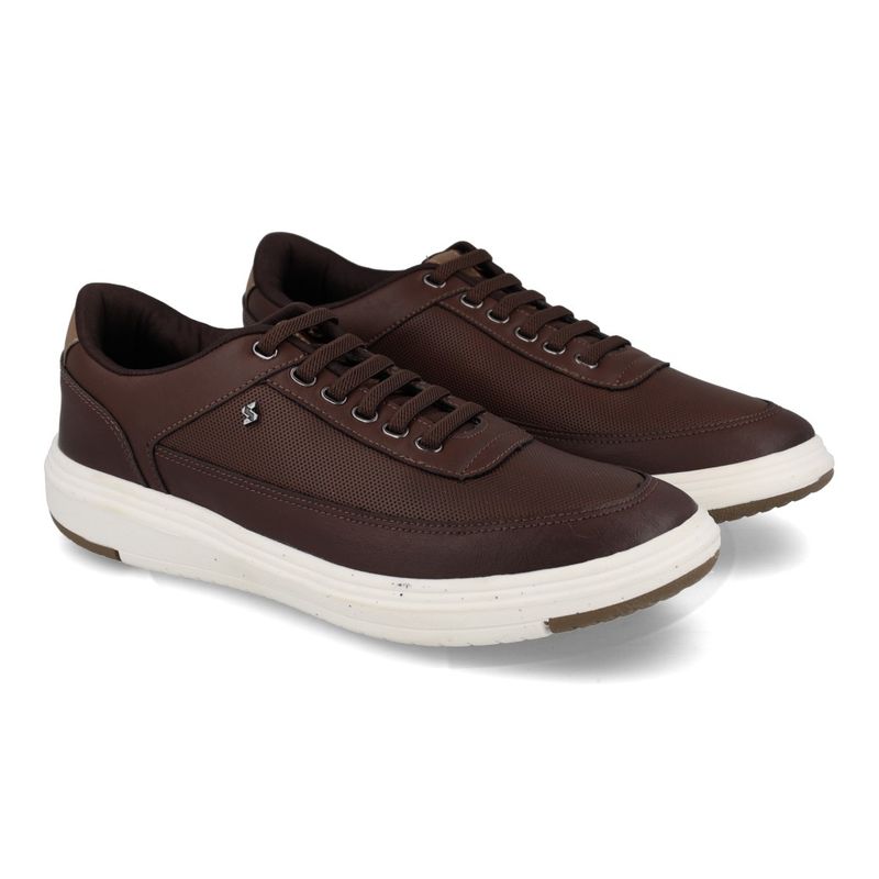 Cazzac Tenis Casual 106 CAZ SPA 33C Marrom Couro_7_999999992574237_