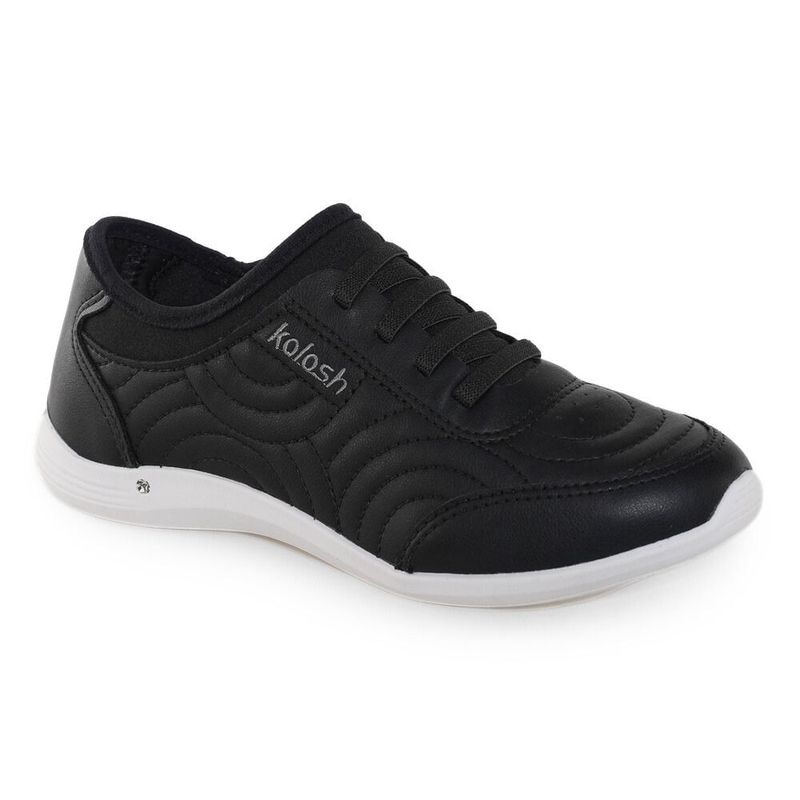 Tenis-Feminino-Casual-Costura-Kolosh-Preto