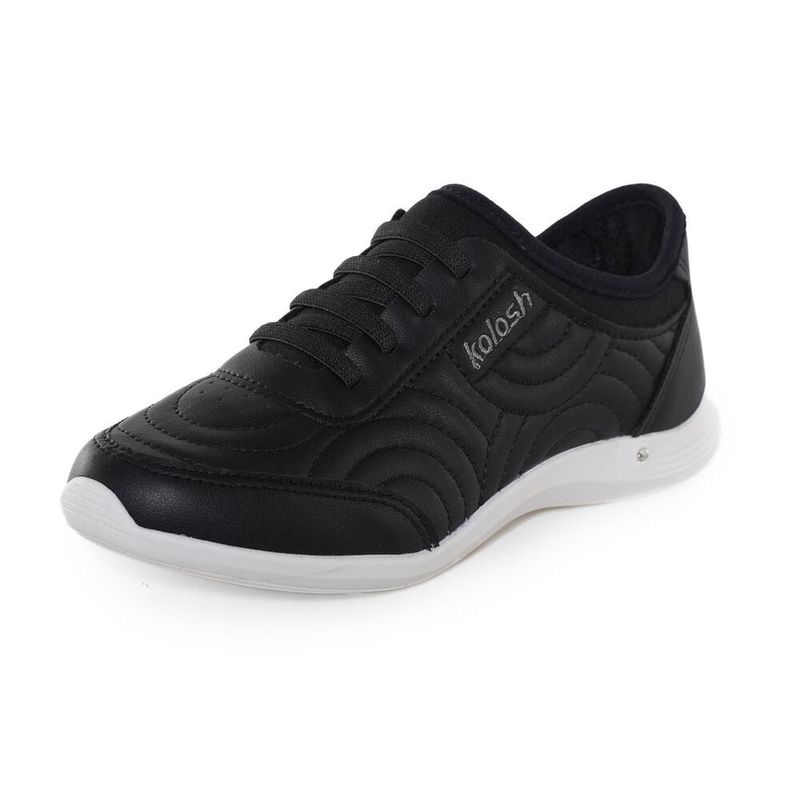 Tenis-Feminino-Casual-Costura-Kolosh-Preto