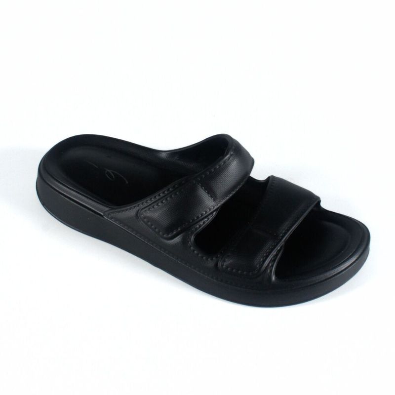 Tamanco-Feminino-Rasteiro-Ortopedico-Piccadilly-Preto
