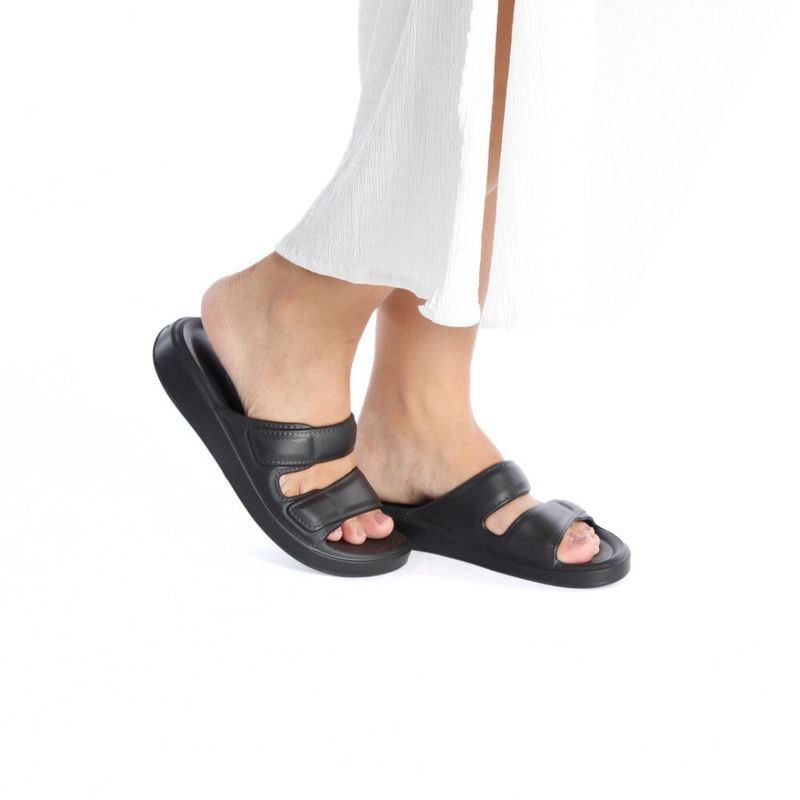 Tamanco-Feminino-Rasteiro-Ortopedico-Piccadilly-Preto