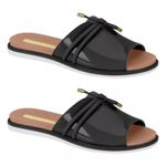 Rasteira-Feminina-Laco-Verniz-Moleca-Preto
