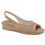 Sandalia-Feminina-Classic-Fivela-Comfortflex-Bege