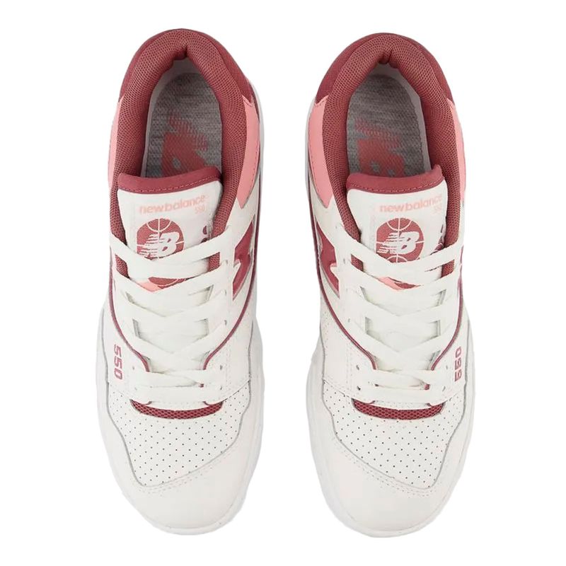 Tenis-Feminino-Casual-550-New-Balance-Branco-Vermelho