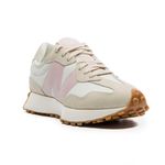Tenis-Feminino-Casual-Logo-327v1-New-Balance-Bege-Rosa