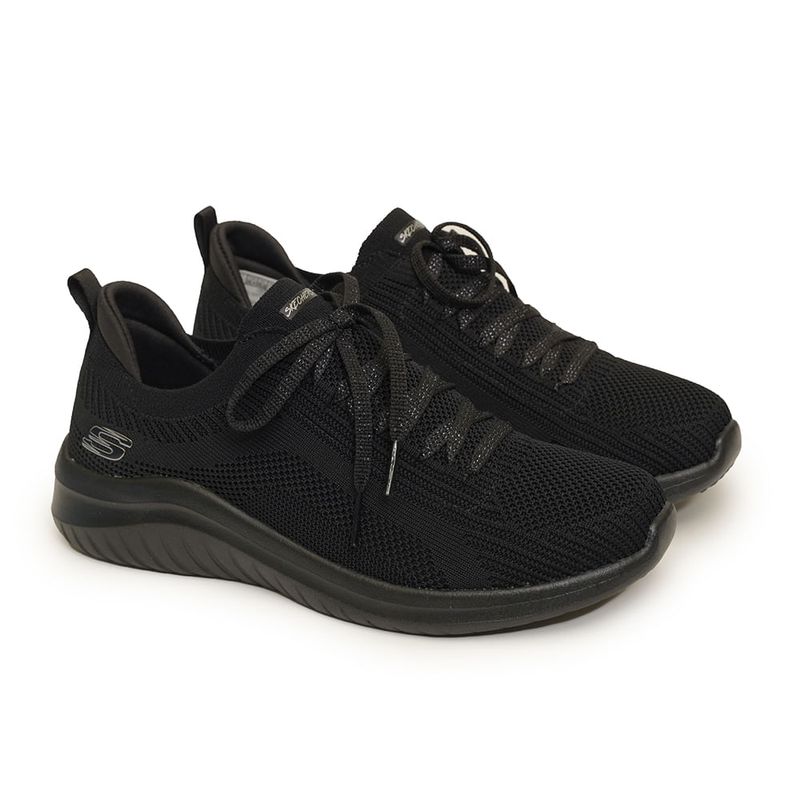 Tenis-Casual-Preto-Ultra-Flex-2.0-Skechers-Feminino