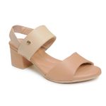 Sandalia-Feminina-Classica-Elastico-Salto-Grosso-Comfortflex-Nude