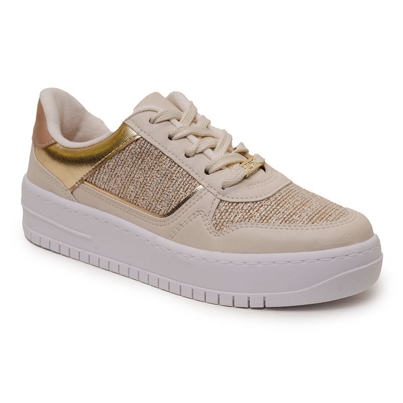 Tenis-Bege-e-Dourado-Vizzano-Feminino