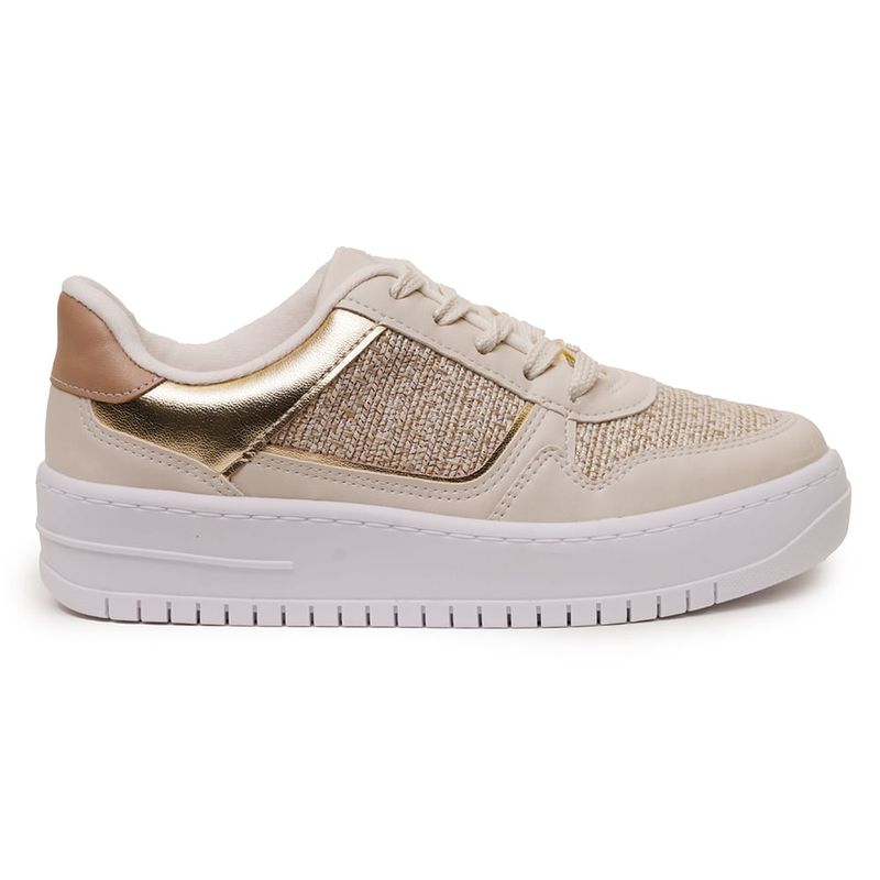 Tenis-Bege-e-Dourado-Vizzano-Feminino