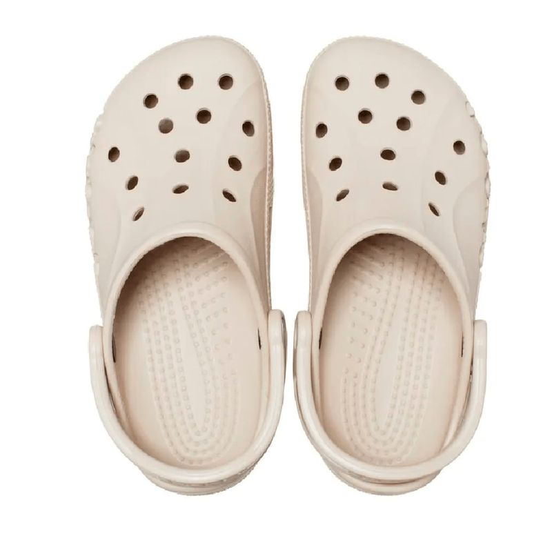 Babuche-Crocs-Baya-Clog-Unissex-Bege