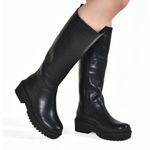 Bota-Feminina-Cano-Medio-Via-Marte-Preta