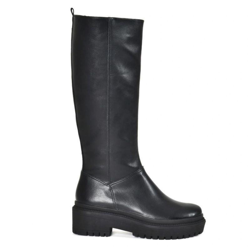 Bota-Feminina-Cano-Medio-Via-Marte-Preta