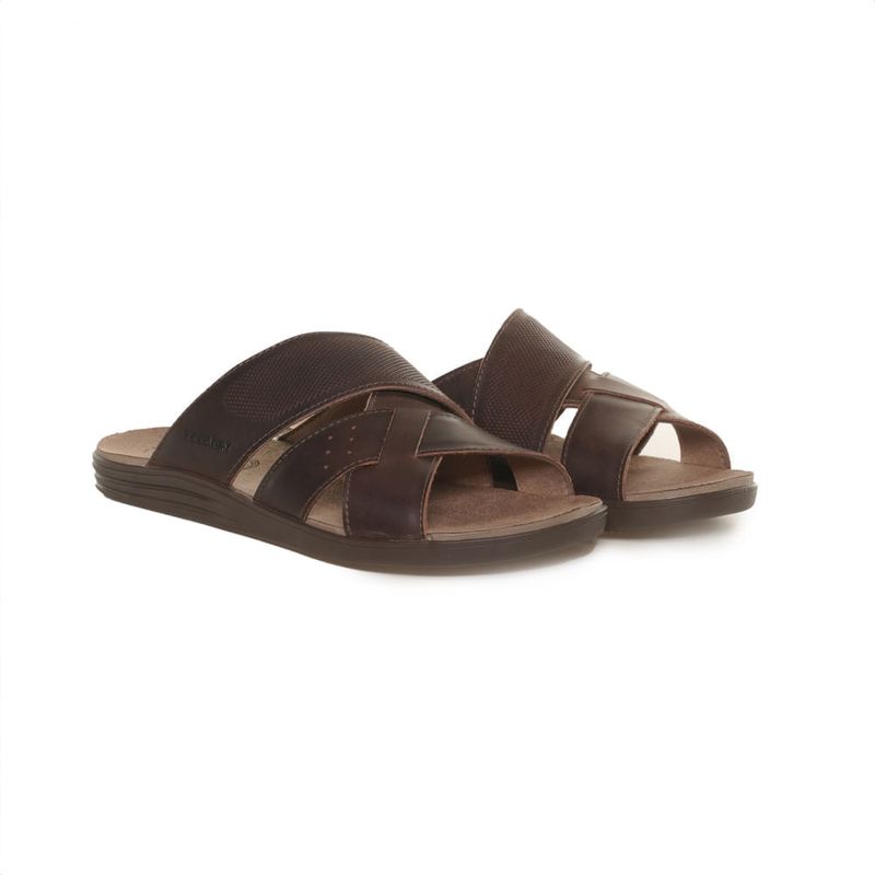 Sandalia-Masculina-Tiras-Couro-Free-Way-Marrom