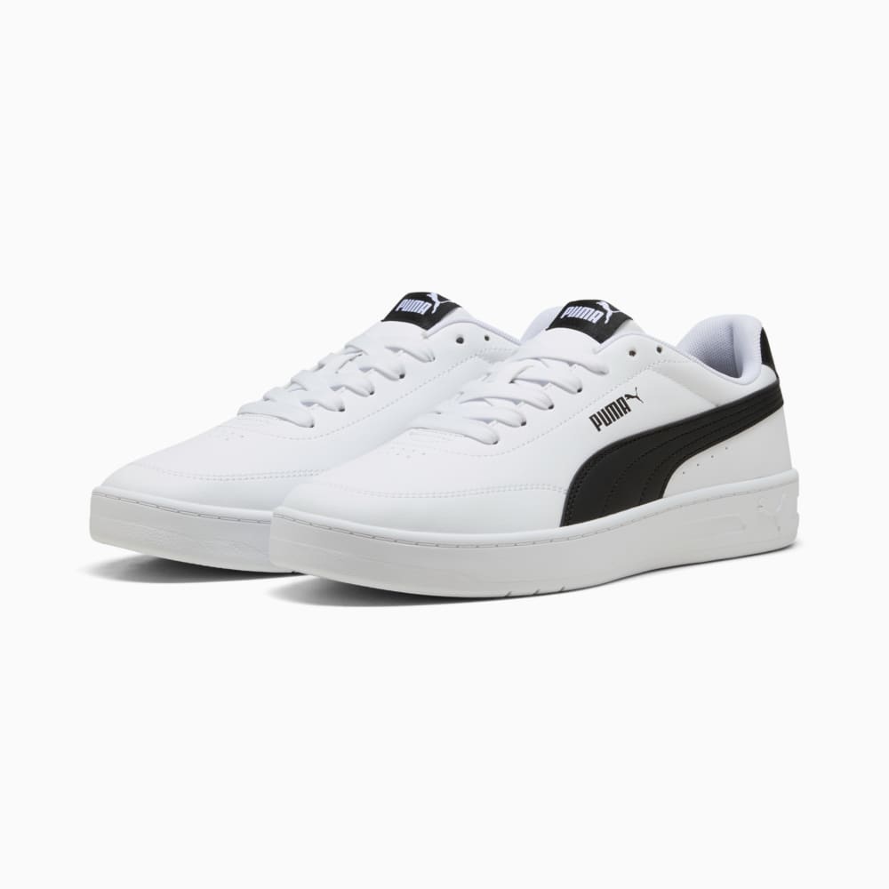 Tênis Casual Puma Court Classic Masculino Branco-1741189590514