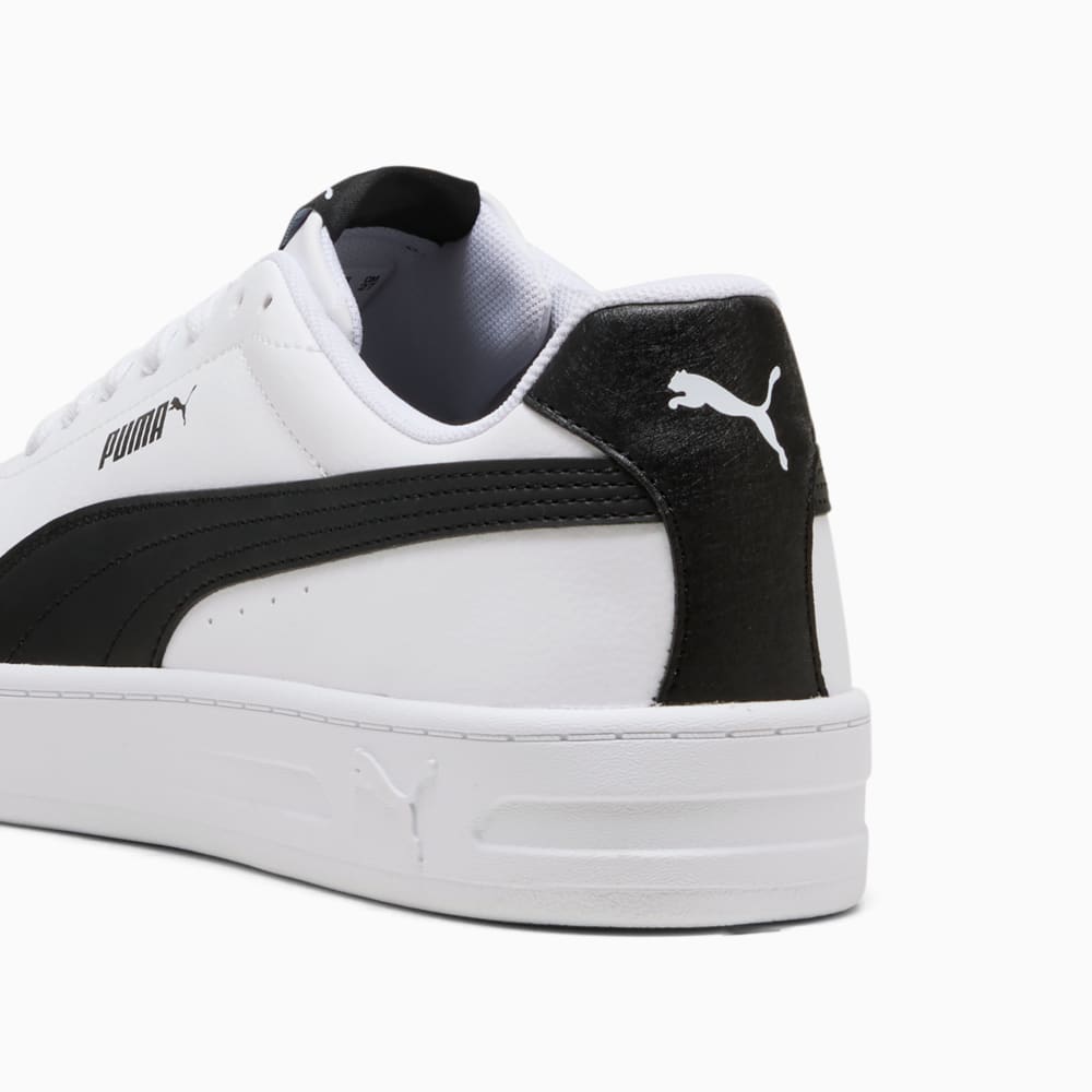 Tênis Casual Puma Court Classic Masculino Branco-1741189595361