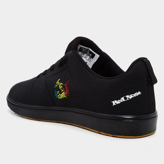 CALCADOS TENIS CASUAL MASCULINO MASCULINO PRETO/JAMAICA/PRETO CART RNNM816-229 SINT-1741196833684