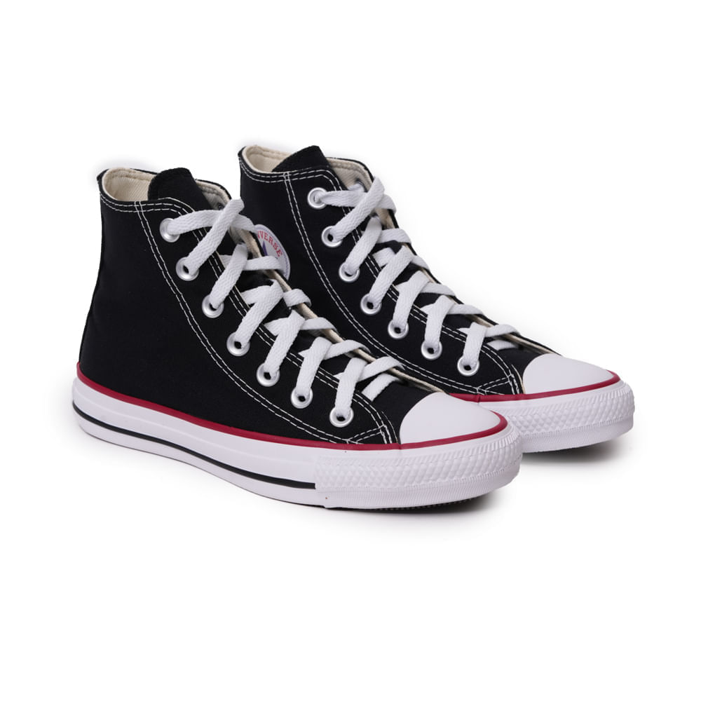Tênis All Star Cano Alto Chuck Taylor Feminino Preto -1741201388949