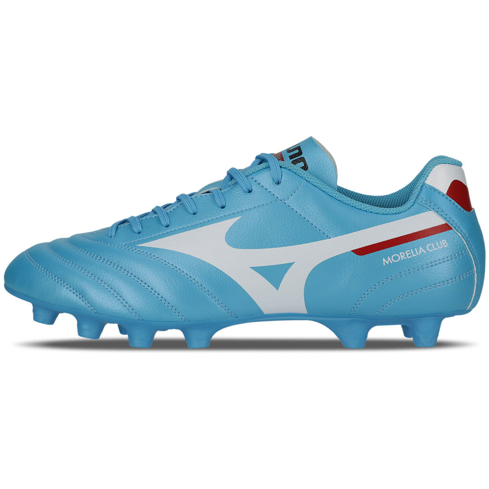 Chuteira de Campo Masculina Mizuno Morelia Club Azul-1741264800695