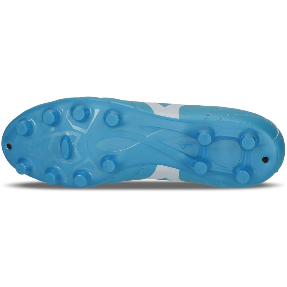 Chuteira de Campo Masculina Mizuno Morelia Club Azul-1741264945317