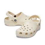 Babuche-Crocs-Classic-Clog-Unissex-Creme