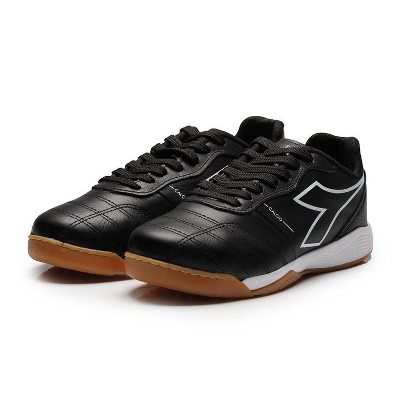 Chuteira-Futsal-Calcio-Elite-Preta-Diadora-Masculina