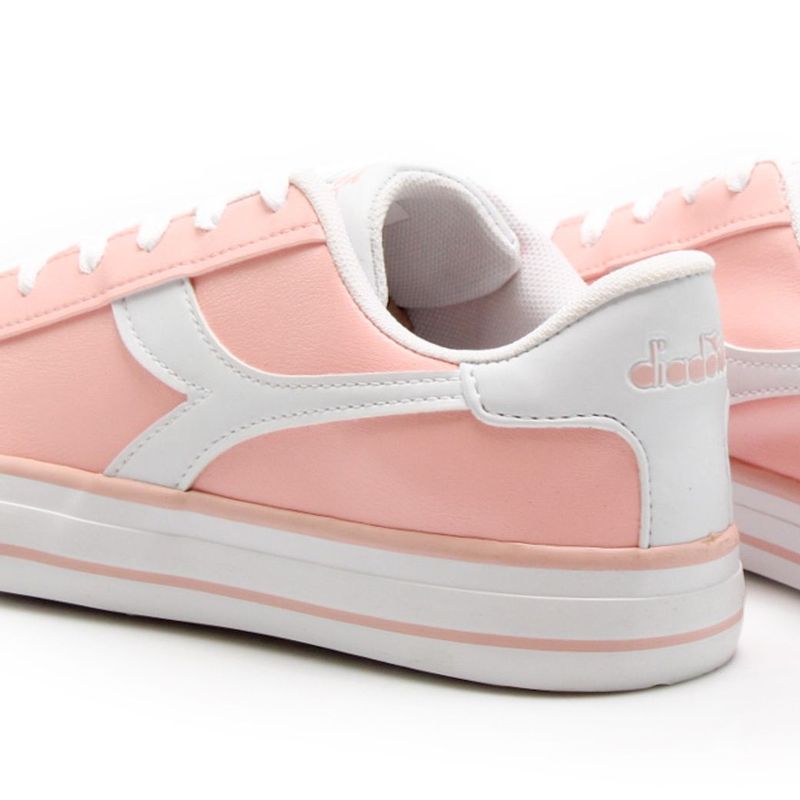 Tenis-Feminino-Casual-Joke-Diadora-Rosa
