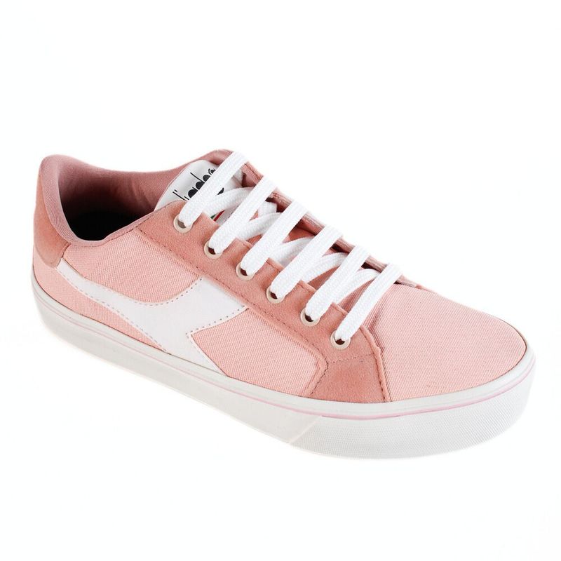 Tenis-Feminino-Casual-Play-Canvas-Diadora-Rosa