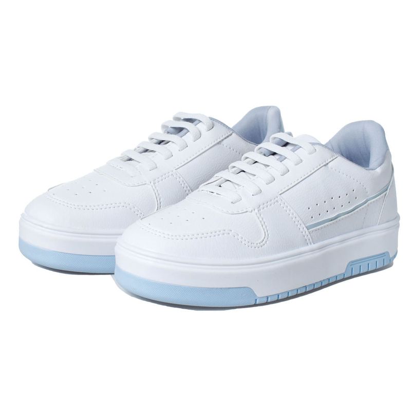 Tenis-Branco-e-Azul-Done-Head-Casual-Unissex