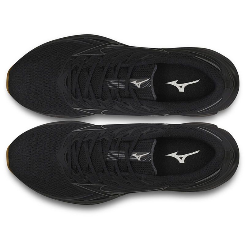 Tênis de Corrida Mizuno Jet 8 Masculino Preto-1741027326144